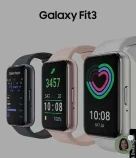 Samsung Watch Galaxy Fit3 Grey