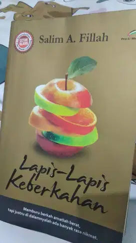 Buku Lapis Lapis Keberkahan oleh Ustad Salim A Fillah