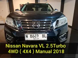 NISSAN NAVARA TYPE VL 2.5 TURBO MANUAL 2018 KM.RENDAH.