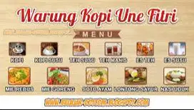 BANNER SPANDUK & X BANNER MENU FARRA PRINT KAB.BANDUNG