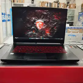 MSI Gaming GF63 i7 gen 9 RAM 16GB SSD 512GB HDD 500GB GTX 1650 4GB