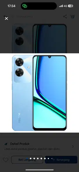 Realme note 60 12/64 resmi realme