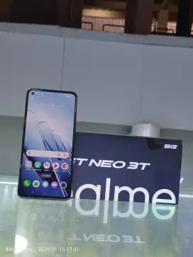 Realme  gt neo 3t 8/128gb lengkap