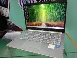 Laptop Hp 14s ram 8 ssd 256 keyboard nyala