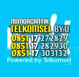 (bisa COD) Nomor Cantik Kartu TELKOMSEL by.U byU HOKI NAIK #3