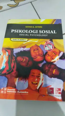 Buku Bekas Psikologi Sosial 1 David G Myers (Bahasa Indonesia)