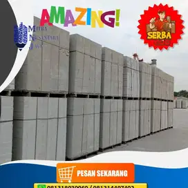 Hebel Bata ringan UK 10X20X60 Purwakarta GRESS PABRIKAN COD/BAYAR DI T