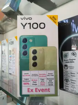 Vivo Y100 Ram 8+8/128 GB Bekas Event