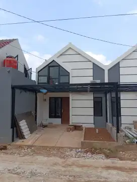 Rumah tingkat di depok , 2 kamar tidur ,  cuma 150 jt , bisa 3x bayar