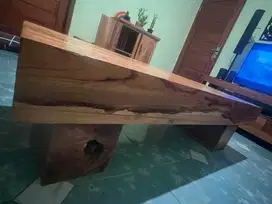 Meja kayu jati kekinian