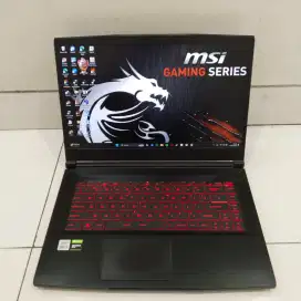 MSI GF63 Thin 10SC i5 NVIDIA GeForce GTX 1650 Ram 8GB SSD 512GB