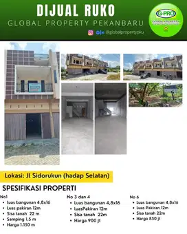 Dijual Rumah 2 Lantai Jalan Sidorukun