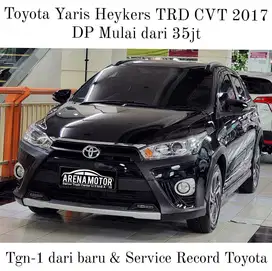 [KM 40rb] Yaris Heykers TRD 2017 CVT Antik # Toyota AT Matic Sportivo