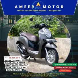 HONDA SCOOPY TAHUN 2018 STYLISH