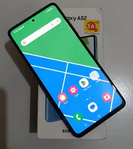 Samsung a52 ram 8/128gb lengkap normal semua siap pakai