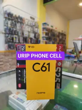 Realme C61 8/128 promo+bonus cash & credit garansi Resmi