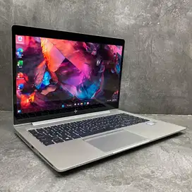 HP Elitebook i7 8650U Touchscreen RAM 8 GB SSD 256 GB 14 Laptop Murah