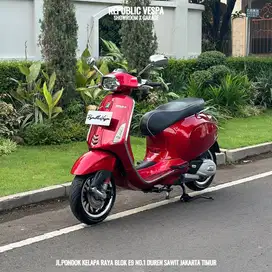 Vespa SPRINT 150 IGET ABS Tahun 2020 WARNA RED SCARLATO PERFECT CONDIT