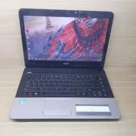 Laptop acer core i3 ram 4gb hdd 500gb mesin lancar aplikasi siap pakai