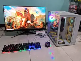 PC GAMING Ryzen 5-5600GT VGA GTX 1650 Super LCD 24inch MSi