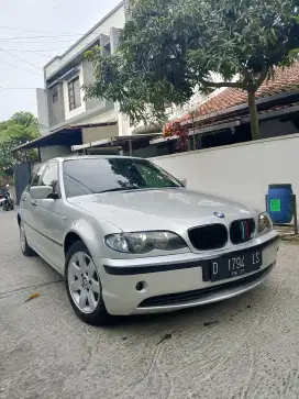 BMW E46 318i 2004 Silver On Black