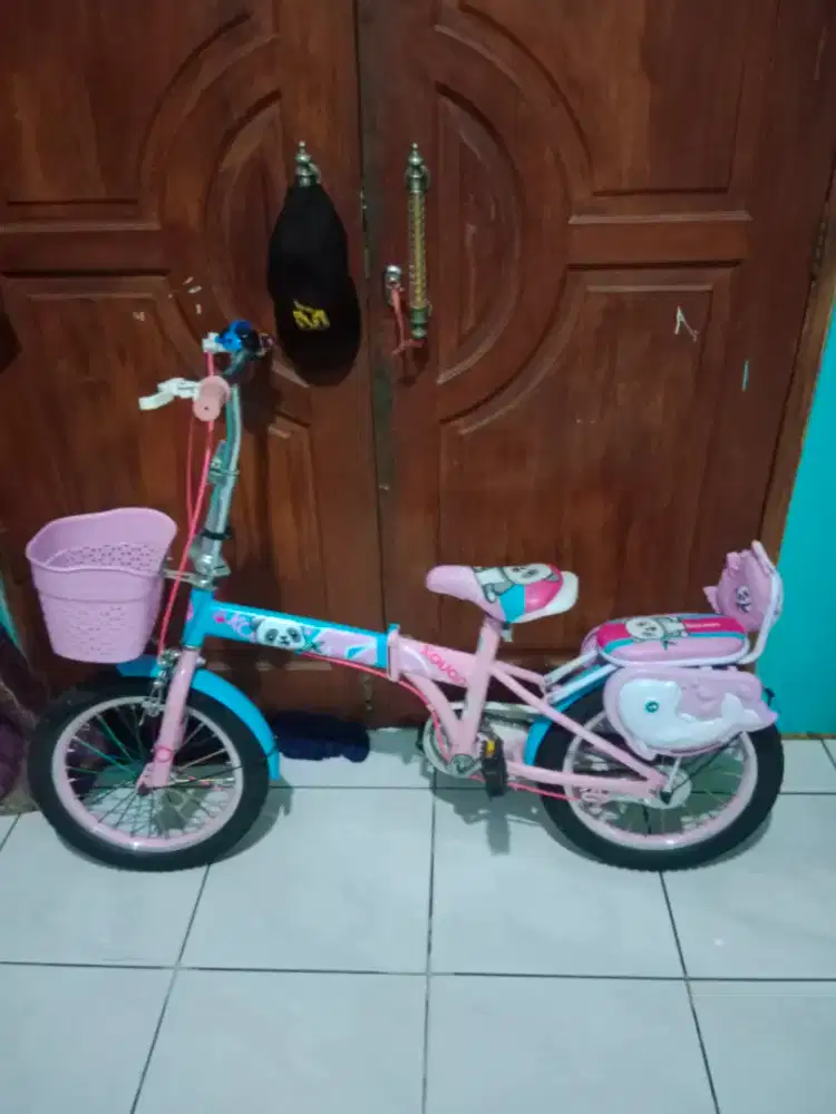 Dijual sepeda lipat bekas masih mulus jarang dipake