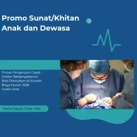 Sunat/Khitan Laser Murah