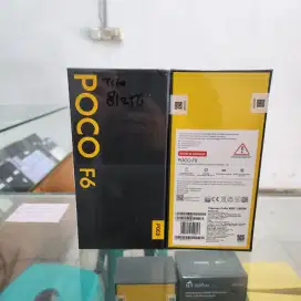 Poco F6 8/256 256Gb Baru - Grs resmi #Relax