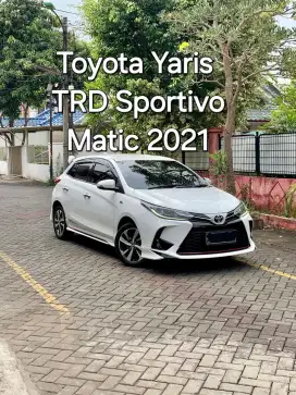 Toyota Yaris TRD Sportivo Matic 2021