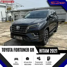 Toyota Fortuner GR 2.4 Diesel AT Tahun 2021 Bergaransi Mesin