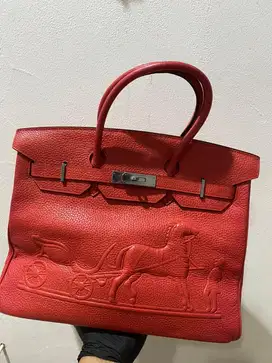 Tas hermes birkin horse togo zip riri leather