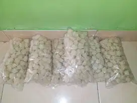 Rengginang mentah rasa bawang