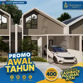 Bosstania Sapen : Rumah Modern dengan 2-3 Kamar Tidur dan Carport Luas