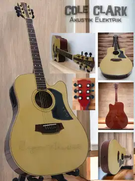 Gitar akustik elektrik Cole Clark natural