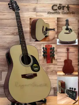 Gitar akustik elektrik cort