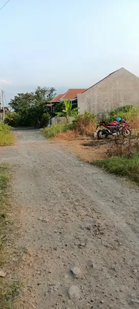 Dijual tanah candi Sidoarjo 7 x 17 m jalan lebar