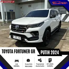 Toyota Fortuner Vrz GR Sport 2.8 At 4x2 2024 Km 3 Ribu Record Garansi