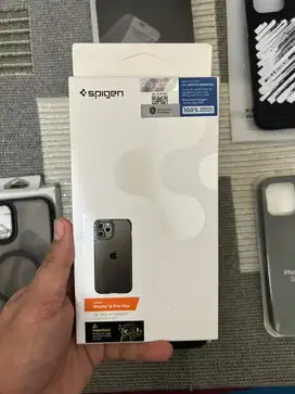 CASE + TEMPERAD GLASS LAMINA IPHONE 12 PROMAX
