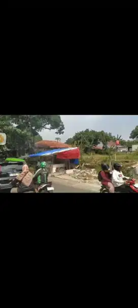 jual tanah komersil pinggir jalan Angkot