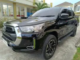 Hilux Upgrade Revo G 2021 warna Hitam Plat BM Kota Pekanbaru