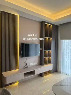 Apartemen gold coast 1 br full furnished rapi bagus, sea view