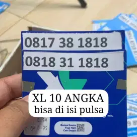 XL 10 DIGIT NOMOR CANTIK