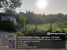 Dijual Tanah Perumahan Taman Cikunir Jakamulya Bekasi Selatan Bekasi