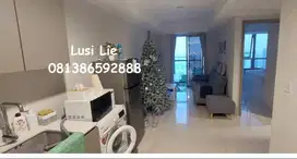 Apartemen gold coast 2 br furnished rapi