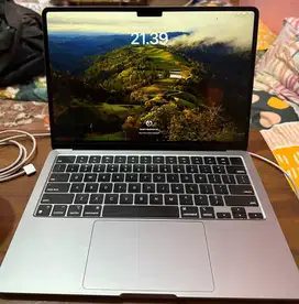 macbook air m2 ex ibox garansi resmi mulus