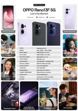 P.O OPPO Reno13F 5G 12/256