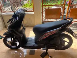 Honda Beat 2014 Hitam Pjk dan Stnk panjang