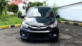 Honda Brio 1.2 E CVT AT Facelift Hitam 2020 KM55rb Record AUTHORIZED