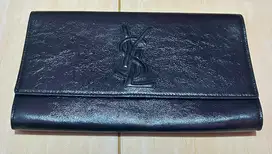 Dompet clutch bag black yves saint laurent (YSL)