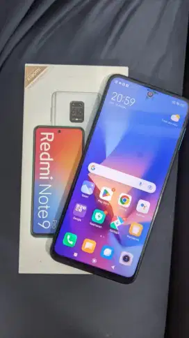 Redmi note 9 pro 6/64GB minus Lcd hijau dikit